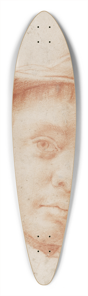 Cristofano Allori - A boy wearing a workmans hat 39.3 inch art pintail longboard deck