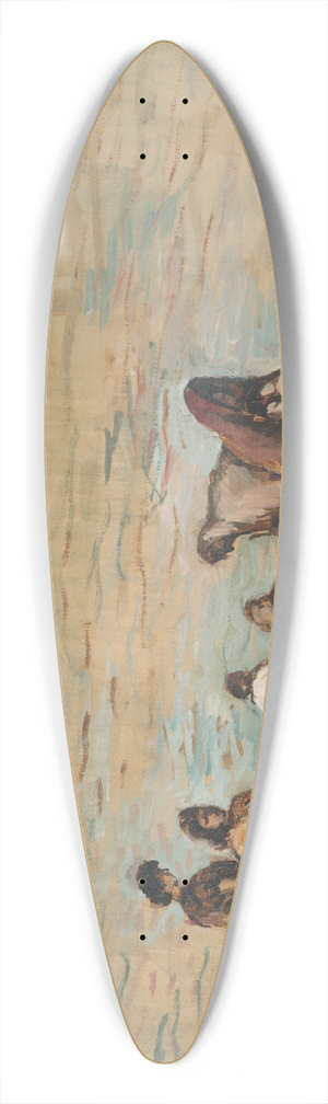 Cyprin Majernk - Bez domova 39.3 inch art pintail longboard deck Cyprin Majernk - Bez domova 39.3 inch art pintail longboard deck