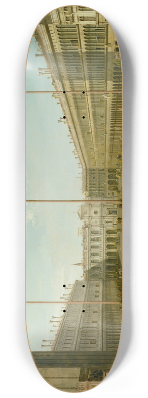 Canaletto - The Piazza San Marco 8.25 inch art skate deck