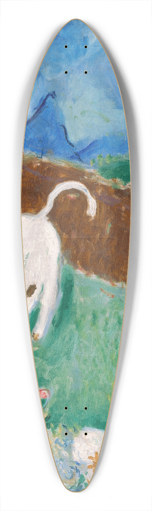 Cyprin Majernk - Calf 39.3 inch art pintail longboard deck