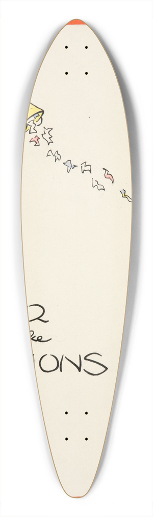 Cyril Kenneth Bird (Fougasse) - Paper helps to make munitions 39.3 inch art pintail longboard deck Cyril Kenneth Bird (Fougasse) - Paper helps to make munitions 39.3 inch art pintail longboard deck