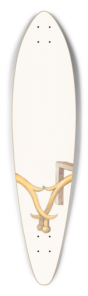 Dana Bartlett - Andirons 39.3 inch art pintail longboard deck