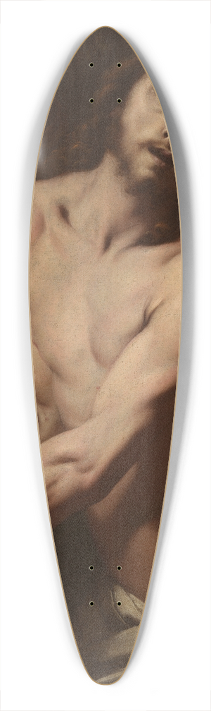 Daniele Crespi - The Mocking of Christ 39.3 inch art pintail longboard deck