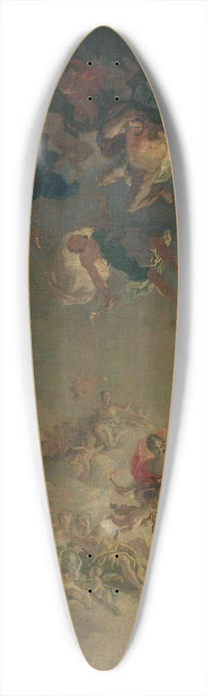 Daniel Gran - Allegorie auf den Tagesanbruch 39.3 inch art pintail longboard deck