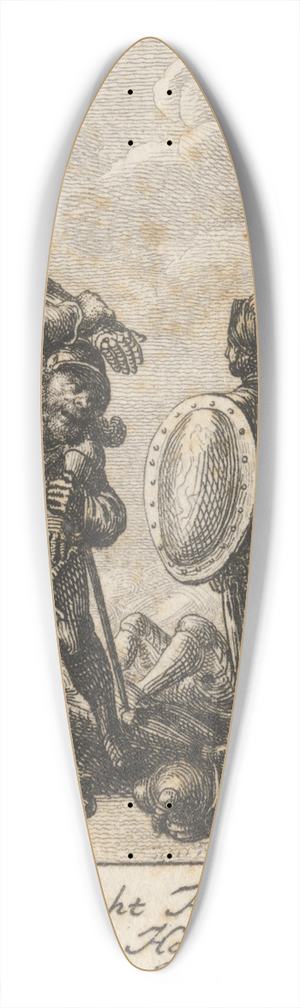 Daniel Nikolaus Chodowiecki - Henry IV, Part I, Act V, Scene IV 39.3 inch art pintail longboard deck