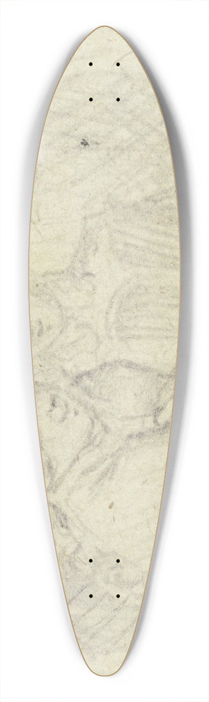 Daniel Nikolaus Chodowiecki - Young couple at a table 39.3 inch art pintail longboard deck