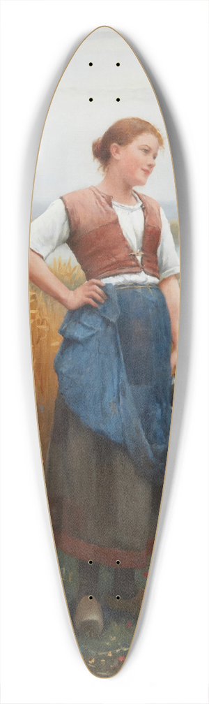 Daniel Ridgway Knight - Middays Pause 39.3 inch art pintail longboard deck