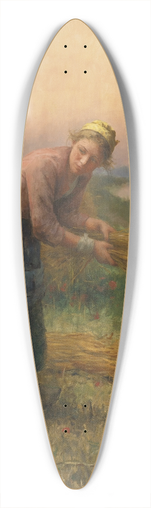 Daniel Ridgway Knight - The Gleaner 39.3 inch art pintail longboard deck