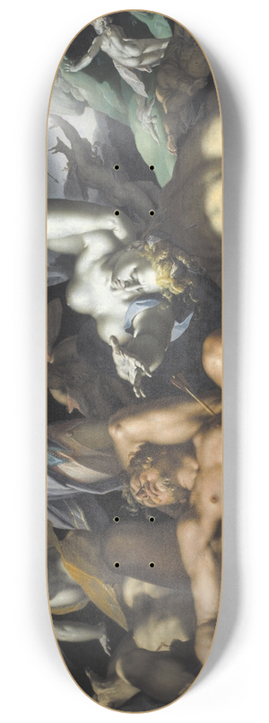 Abraham Bloemaert - Apollo and Diana Punishing Niobe by Killing her Children 8.25 inch art skate deck