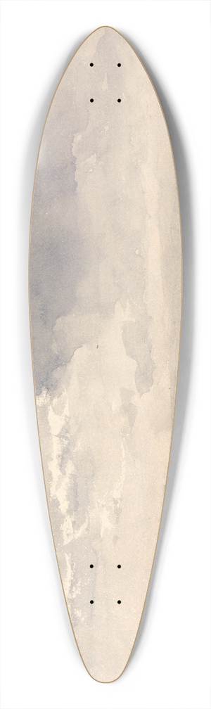 David Cox - On Lancaster Sands, Low Tide 39.3 inch art pintail longboard deck