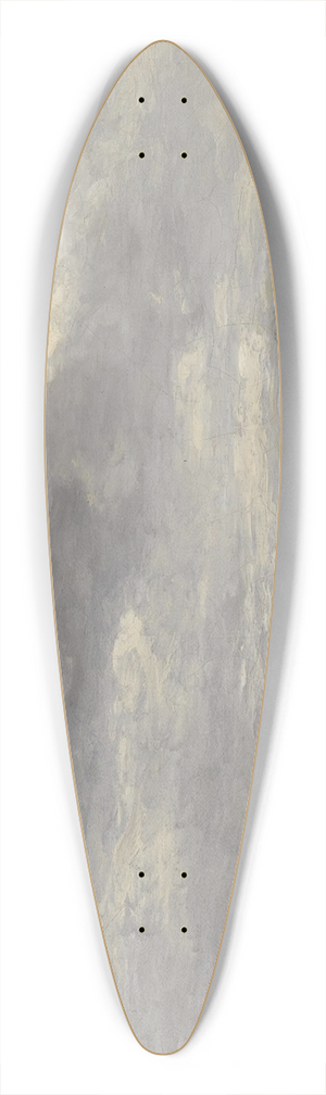 David Cox - Travellers in a landscape 39.3 inch art pintail longboard deck