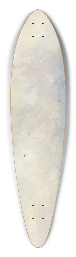 David Cox - Ulverstone Sands, Cumbria 39.3 inch art pintail longboard deck