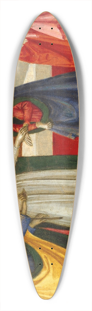 Davide Ghirlandaio - The Marriage of the Virgin 39.3 inch art pintail longboard deck