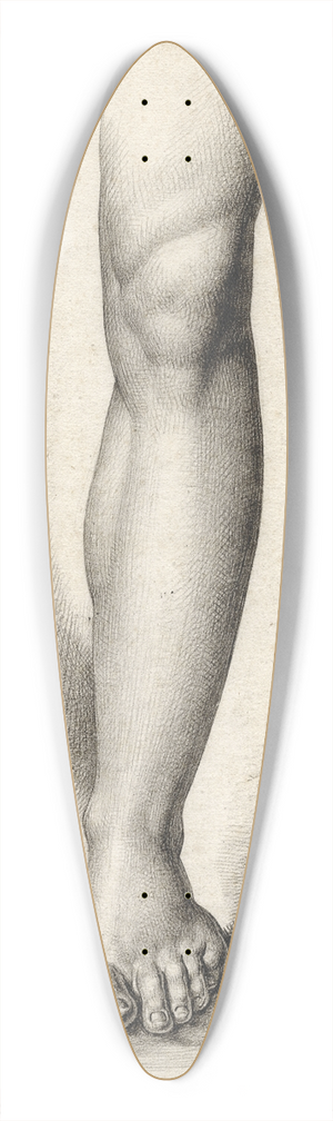 David Humbert de Superville - God de Vader 39.3 inch art pintail longboard deck