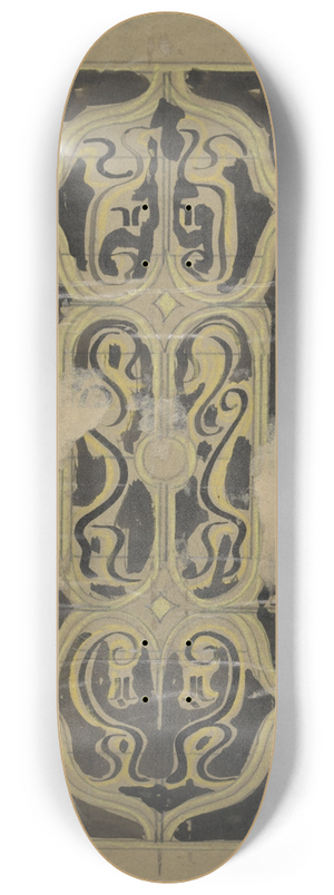 Carel Adolph Lion Cachet - Decoratief ontwerp 8.25 inch art skate deck