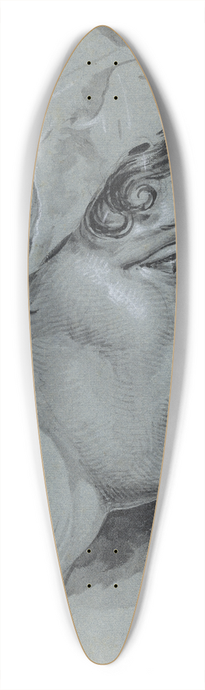 David Humbert de Superville - Mietje Brinkman: en profil naar rechts 39.3 inch art pintail longboard deck