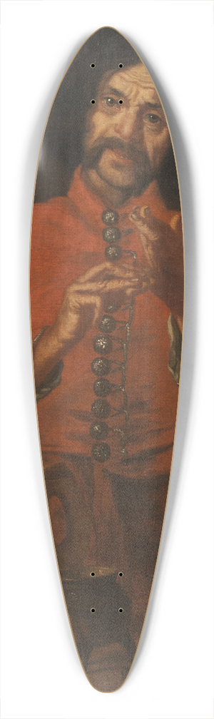David Klcker Ehrenstrahl - Hinric Hasenberger, the Court Jester 39.3 inch art pintail longboard deck
