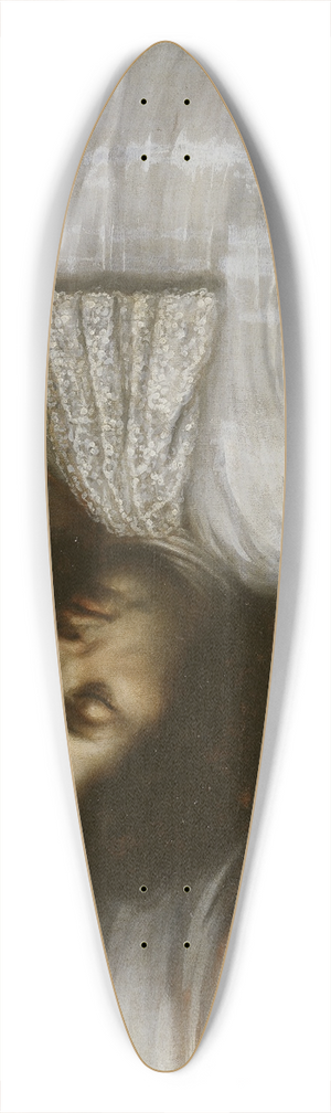 David Klcker Ehrenstrahl - Karl XI on his deathbed 39.3 inch art pintail longboard deck