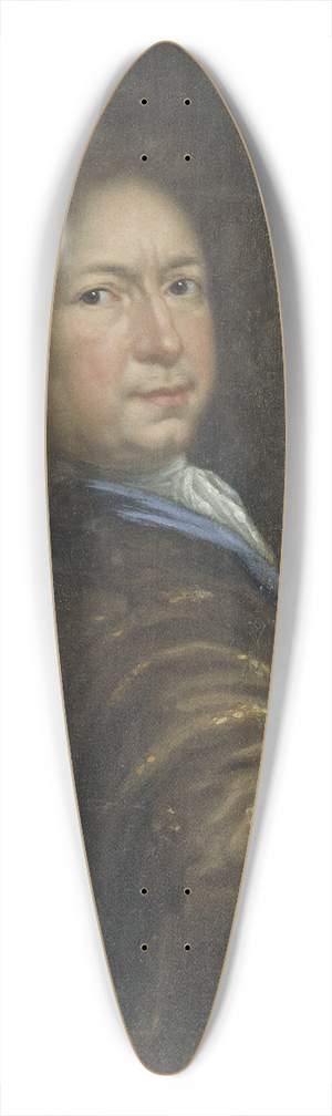 David Klcker Ehrenstrahl - Self-portrait 39.3 inch art pintail longboard deck