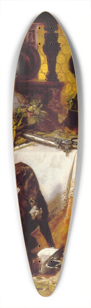 David Neal - After the Hunt 39.3 inch art pintail longboard deck