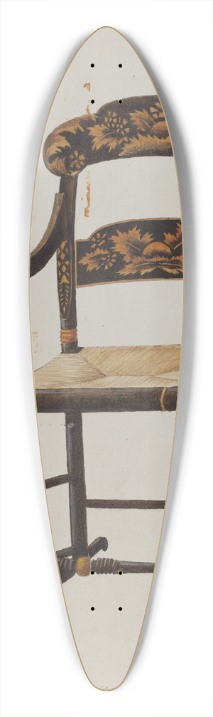 David S. De Vault - Hitchcock Rocker 39.3 inch art pintail longboard deck