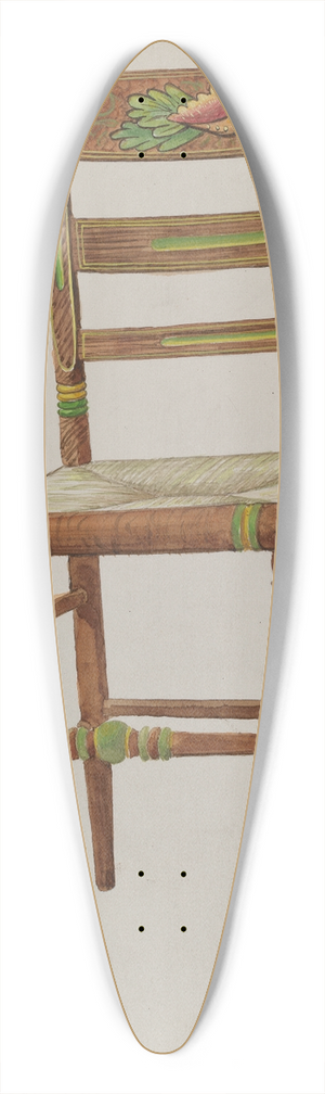 David S. De Vault - Hitchcock Side Chair 39.3 inch art pintail longboard deck