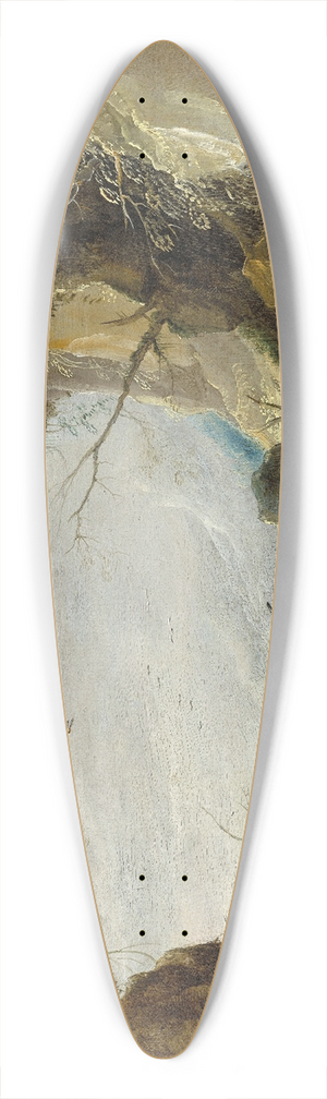 David Teniers The Younger - Vista from a Grotto 39.3 inch art pintail longboard deck