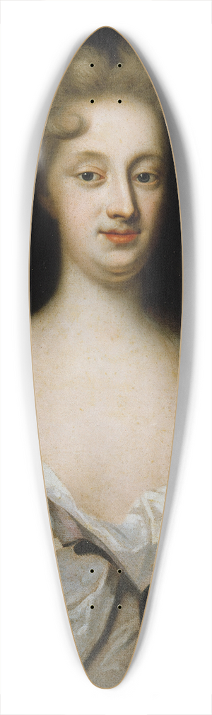 David von Krafft - Countess Margareta Lilljenstedt 39.3 inch art pintail longboard deck