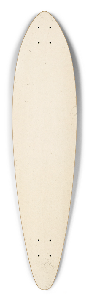 David Young Cameron - Arran Peaks 39.3 inch art pintail longboard deck