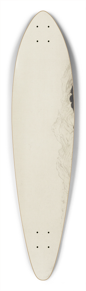 David Young Cameron - Monzie 39.3 inch art pintail longboard deck