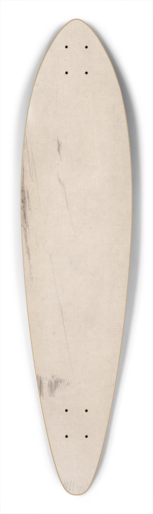 David Young Cameron - Tweedside 39.3 inch art pintail longboard deck