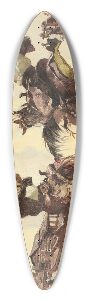Dean Cornwell - The Stick-up 39.3 inch art pintail longboard deck