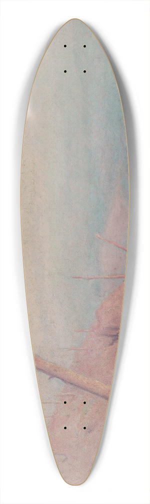 Dezider Czlder - Windthrow 39.3 inch art pintail longboard deck