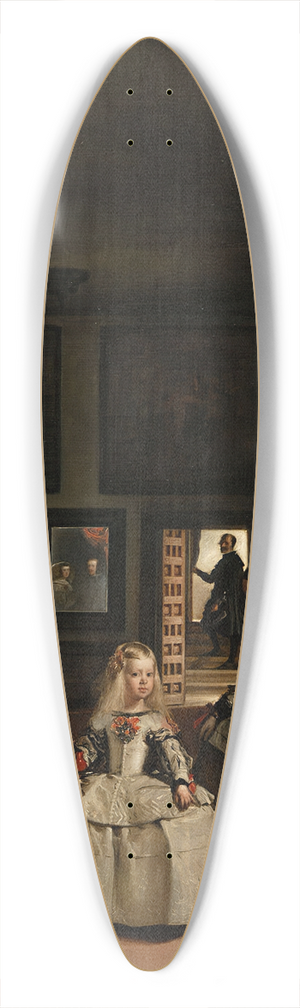 Diego Velzquez - Las meninas 39.3 inch art pintail longboard deck