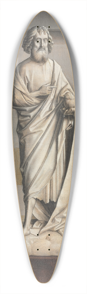 Dieric Bouts - Saint John the Baptist 39.3 inch art pintail longboard deck