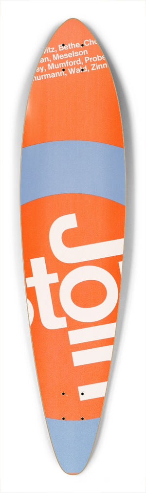 Dietmar Winkler - Stop Join 39.3 inch art pintail longboard deck Dietmar Winkler - Stop Join 39.3 inch art pintail longboard deck