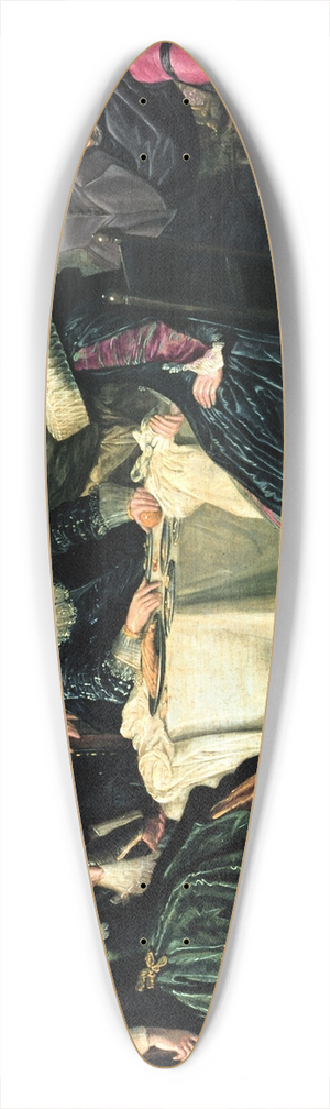 Dirck Hals - Merry Company 39.3 inch art pintail longboard deck