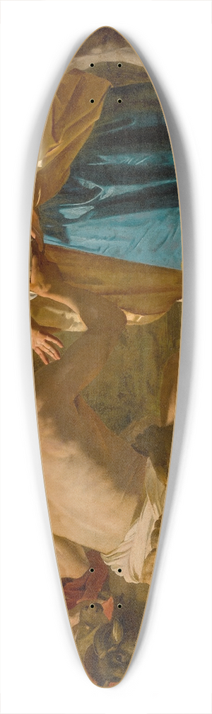 Dirck Van Baburen - Granida and Daifilo 39.3 inch art pintail longboard deck