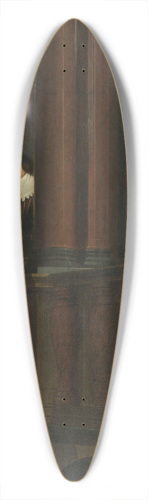 Dirck Van Delen - A Seven-Part Decorative Sequence; An Outdoor Stairway 39.3 inch art pintail longboard deck