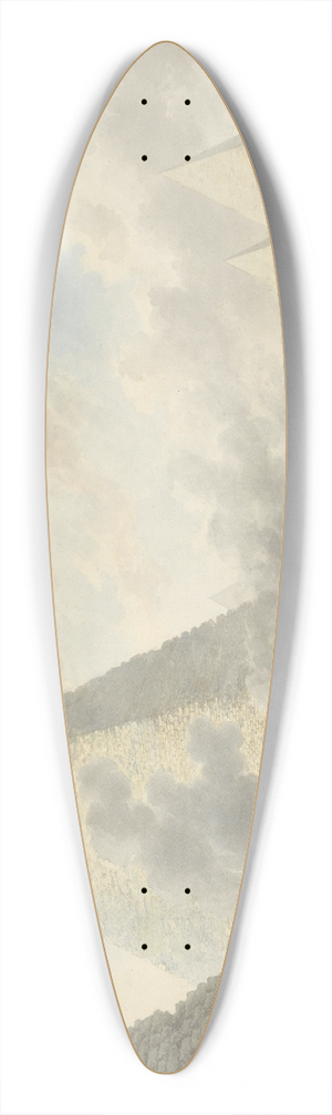 Dirk Langendijk - Battle of the Pyramids 39.3 inch art pintail longboard deck Dirk Langendijk - Battle of the Pyramids 39.3 inch art pintail longboard deck