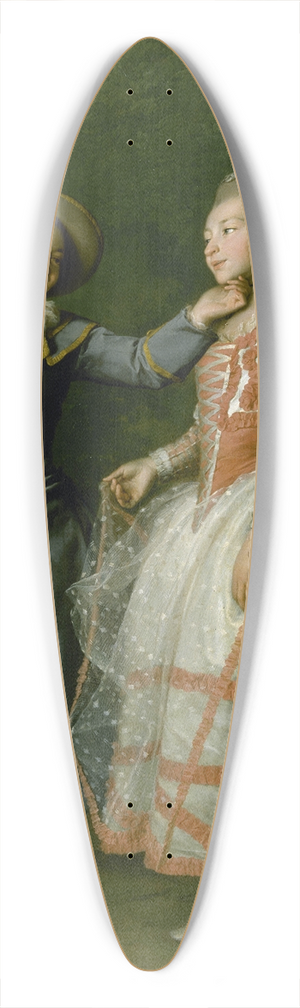 Dmitry Levitsky - Portrait Of Ekaterina Khruschova And Ekaterina Khovanskaya 39.3 inch art pintail longboard deck