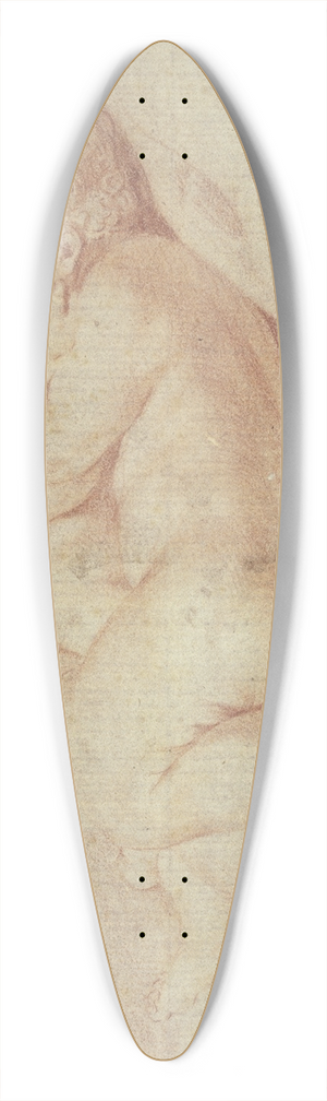 Domenichino - Zwei einander umarmende Amoretten 39.3 inch art pintail longboard deck