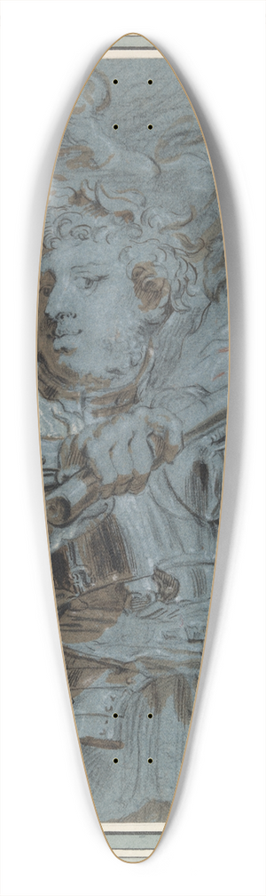 Domenico Fetti - EmperorDomitian 39.3 inch art pintail longboard deck