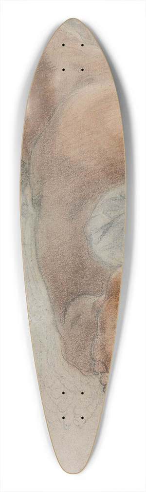Domenico Maria Canuti - Study for the Allegorical Figure of Earthly Harmony 39.3 inch art pintail longboard deck