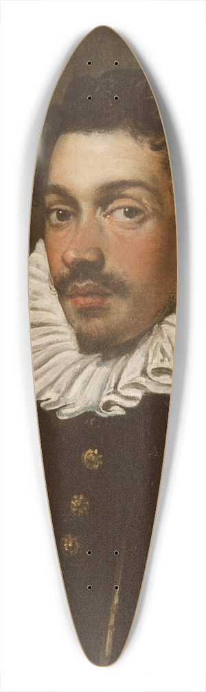 Domenico Tintoretto - Portrait of a Gentleman 39.3 inch art pintail longboard deck
