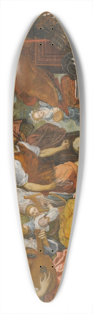 Domenico Tintoretto - The Triumph Of David 39.3 inch art pintail longboard deck