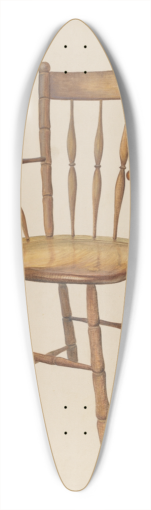 Donald Harding - Windsor Armchair 39.3 inch art pintail longboard deck