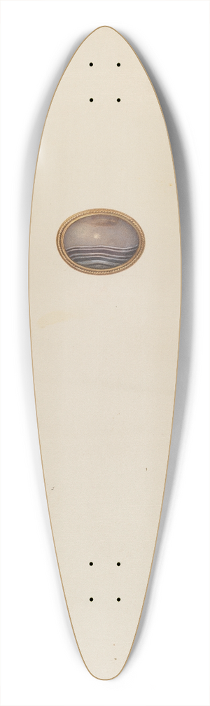 Dorothy Dwin - Pin 39.3 inch art pintail longboard deck