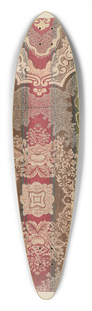 Dorothy Lacey - Ingrain Carpet 39.3 inch art pintail longboard deck