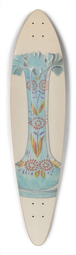 Dorothy Posten - Vase 39.3 inch art pintail longboard deck